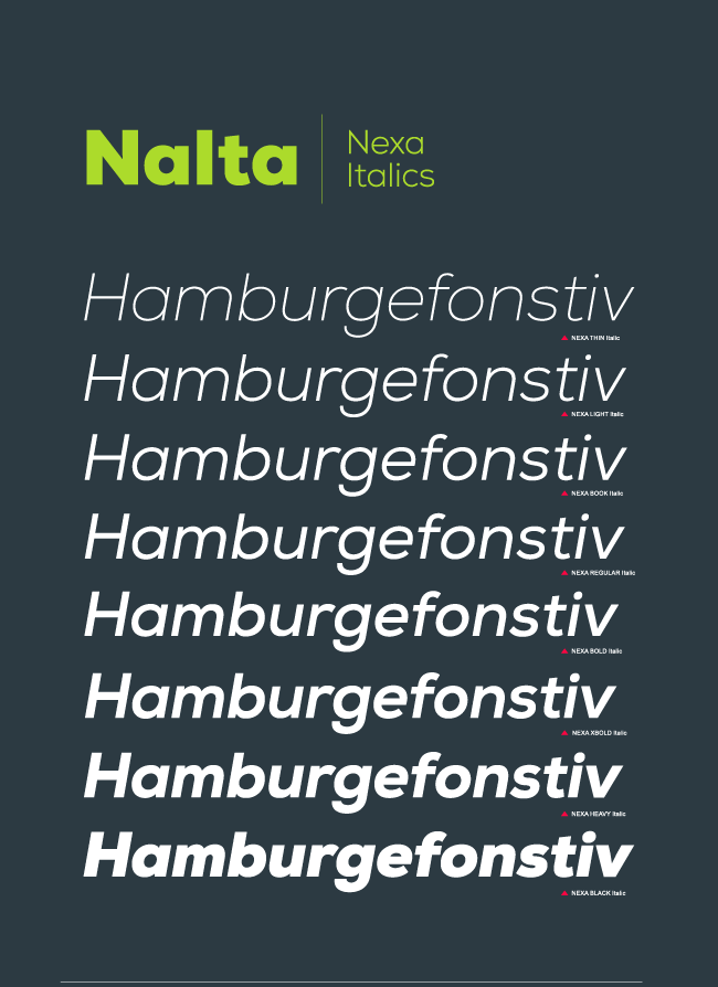 O-design Nexa Font Family