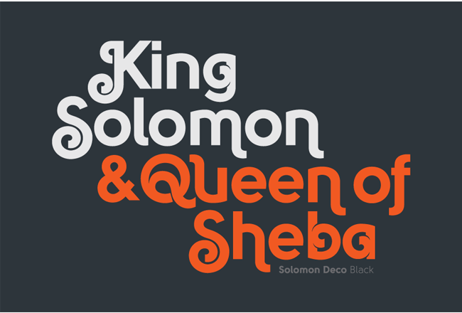 O-design Solomon Font Family